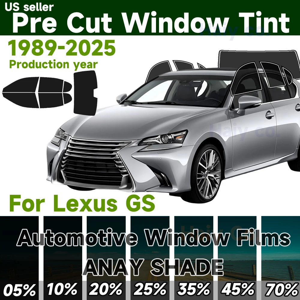

Предварительно нарезанная тонировочная пленка для окон автомобиля Lexus GS 1993-2023: защита от солнца и УФ-излучения, теплоизоляция, двухслойная пленка для конфиденциальности