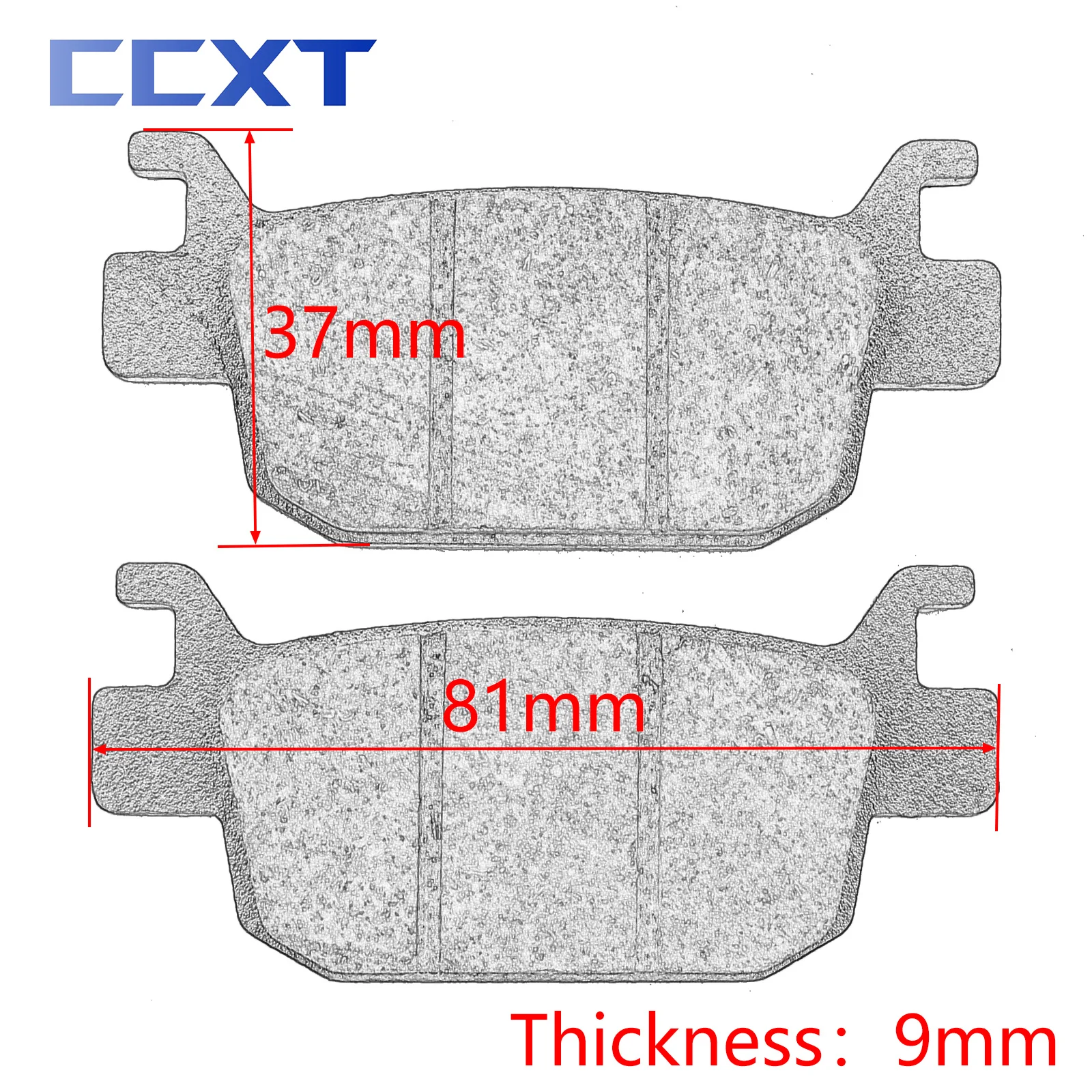 Motorcycle Front Rear Brake Pads for Benelli TRK 125 251 BN251 BJ300GS BJ300 BN300 Tornado TNT 300 BN302 302S/R TNT25 Leoncino