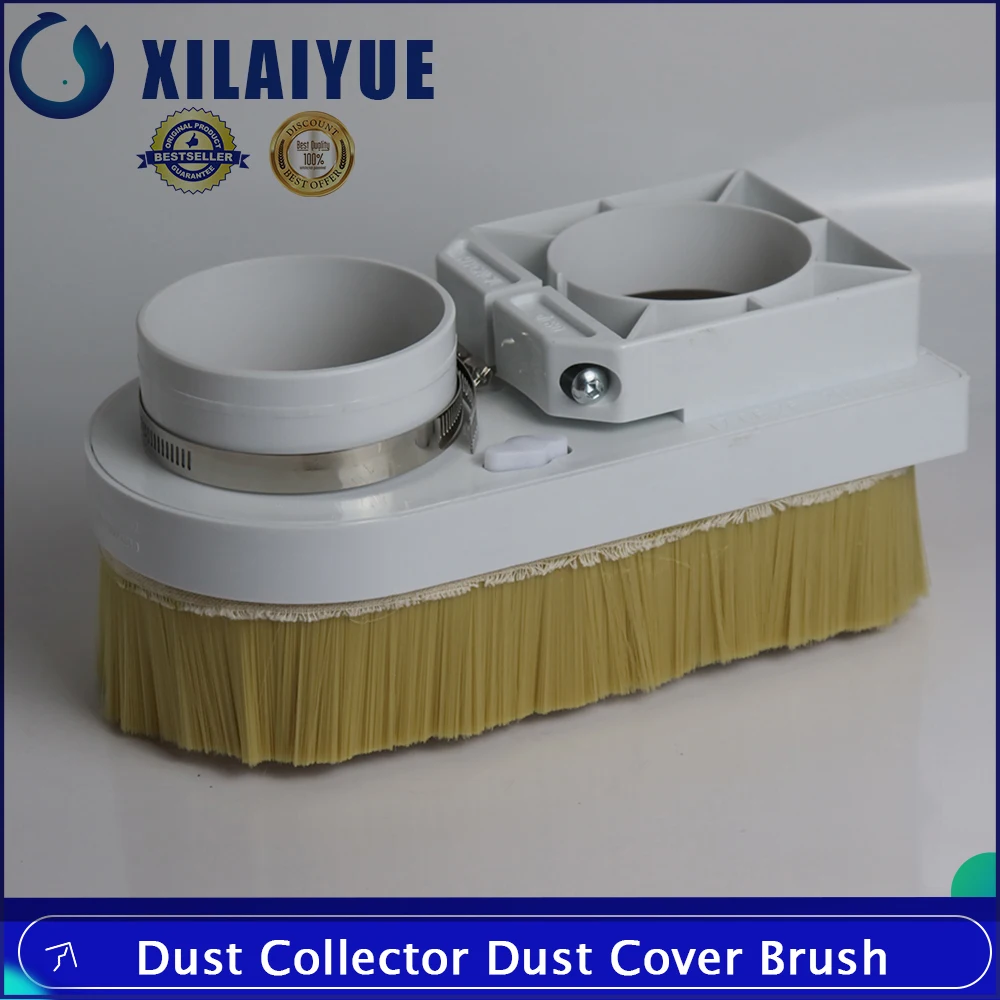 

Spindle Shoe 70mm 75mm 80mm 90mm 100mm Diameter Dust Collector Dust Cover Brush For CNC Spindle Motor Milling Machine Router