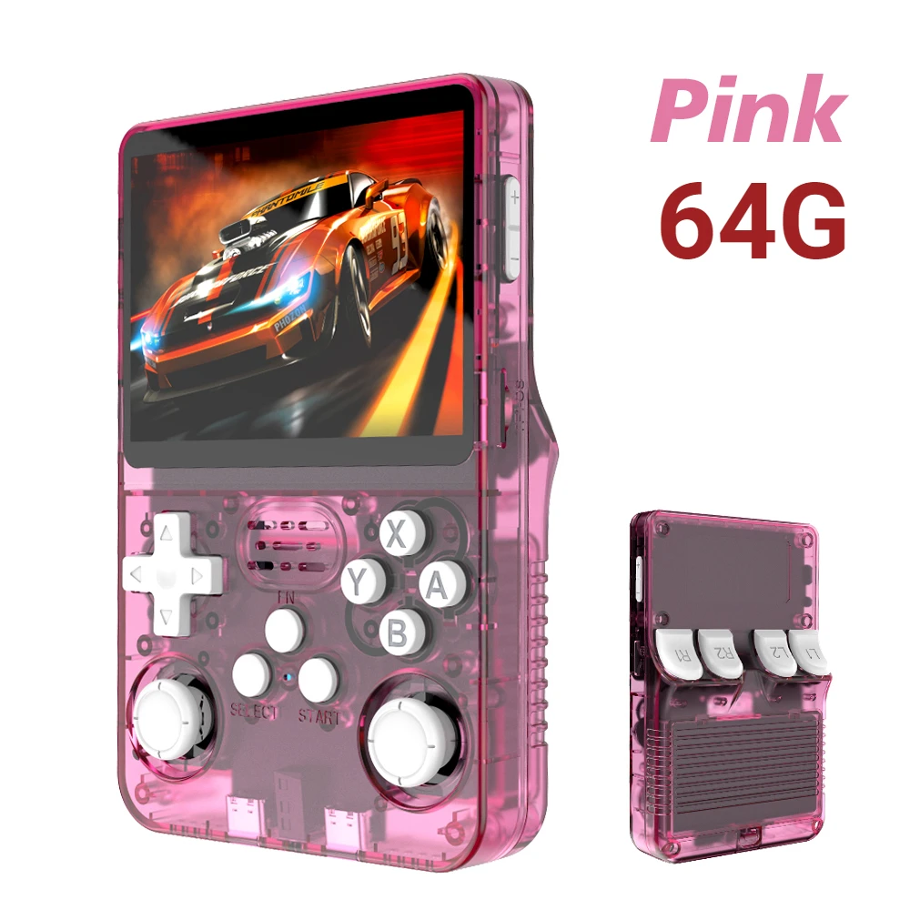 BOYHOM Original ARKOS 256G/128G/64G Open-Source Retro Handheld-Spielkonsole 3,5'' IPS Tragbarer Taschenspielcomputer MAX