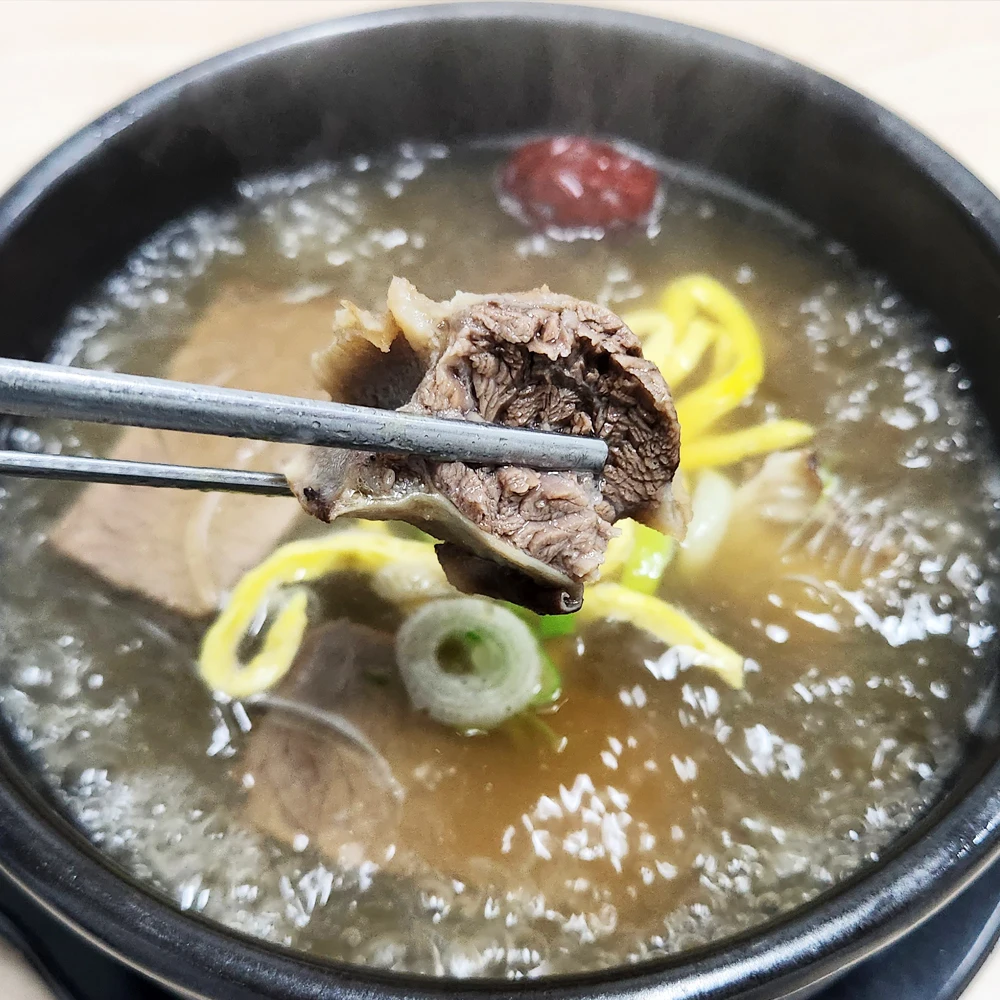 춘천 로컬맛집 춘천장 순살갈비탕 700g, 3팩/5팩/9팩