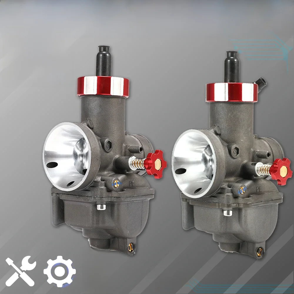AliExpress PowerMotor Motorcycle Carburetor PE28 PE30 28mm 30mm Hand/Pull Accessories Racing Enduro Moped Scooter ATV Quad Motocross Pit Dirt Bike