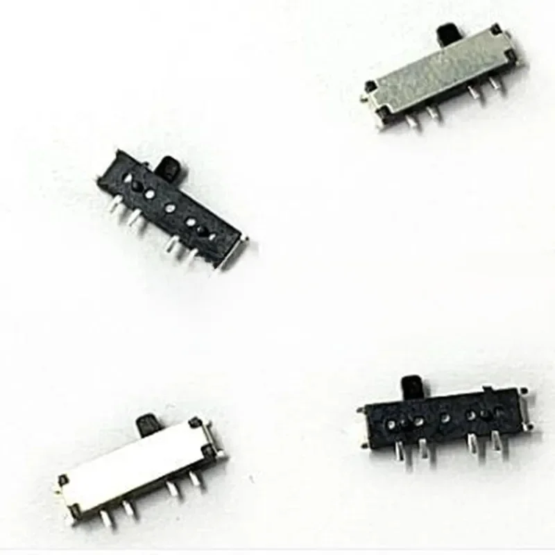 Interrupteur coulissant Miniature à 8 broches, 100 pièces, MSK-13C01, 1 p3t SP3T, à Angle droit, SMT/SMD, PCB, hauteur 1.50mm