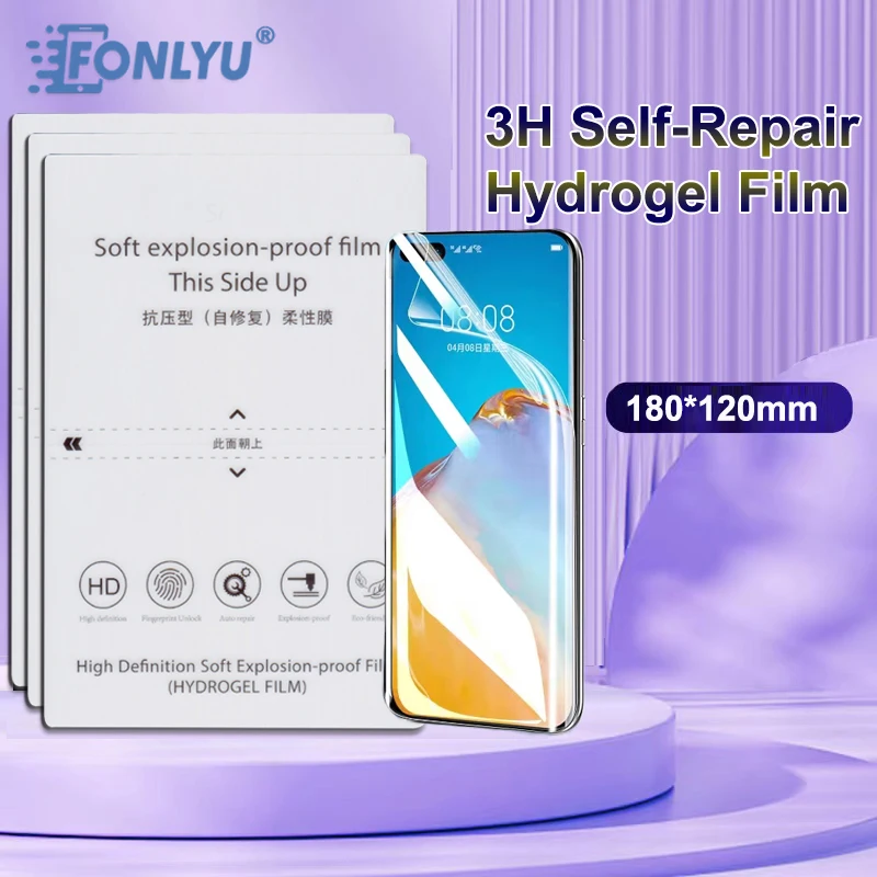 

FONLYU TPU HD Self Repair Hydraulic Film For Mobile Phone Screen Protector Cutting Machine Anti scratch Hydrogel Sheets Movies