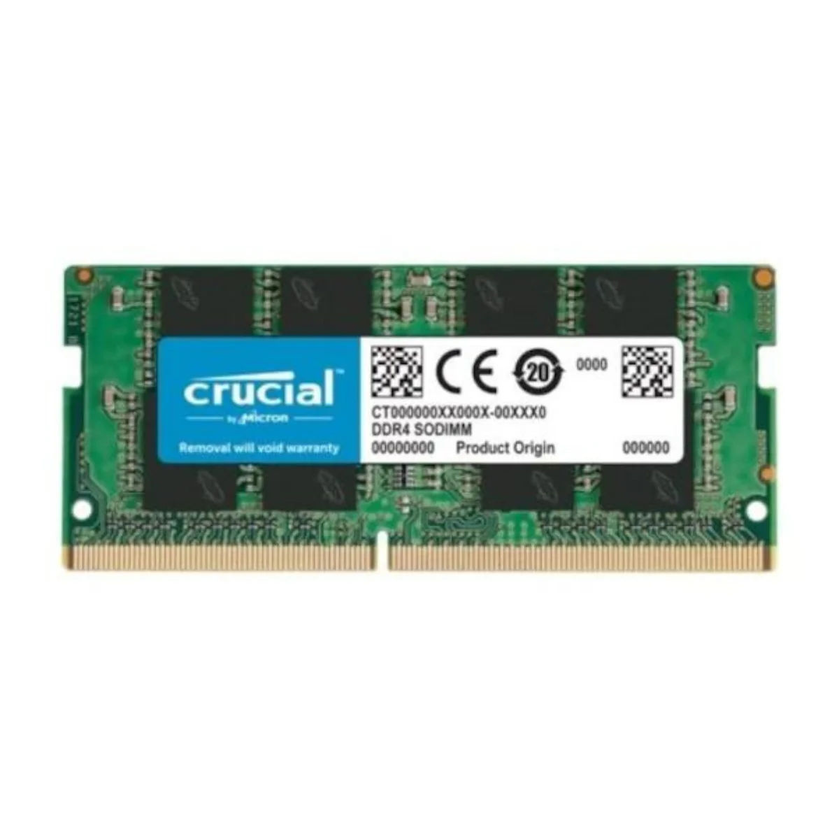 

Оперативная память Crucial Basics NTB 4, 8 и 16 Гб DDR4 2666 МГц CL19 для ноутбука CB4GS2666 CB8GS2666 CB16GS2666