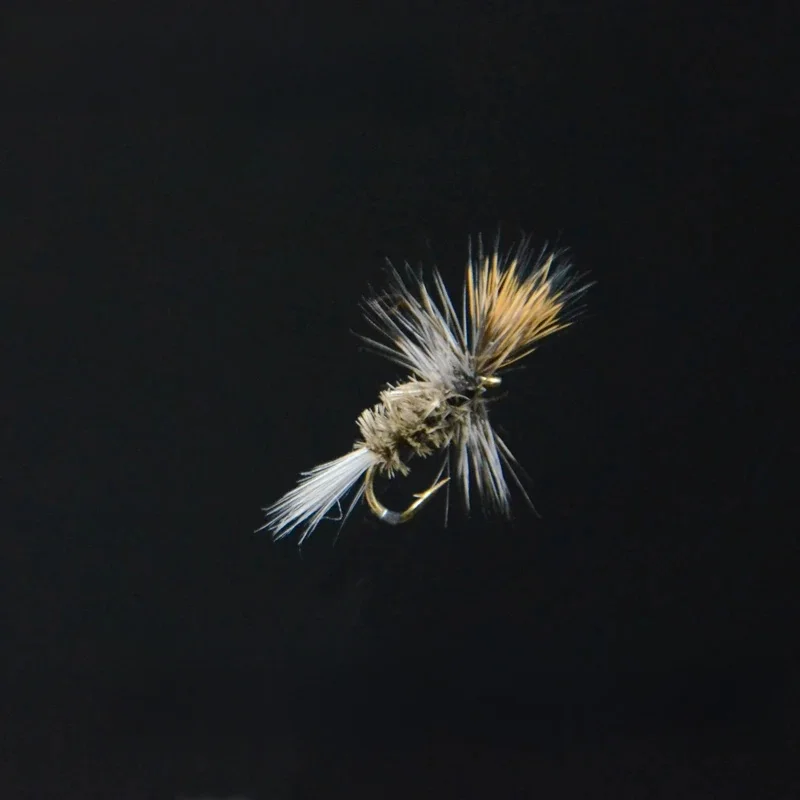 Kontemplator 5 sztuk/pudło 16 # Callibaetis Mayfly okap wschodzące mayflies sucha mucha przynęty sztuczne fly fishing fałszywe muchy przynęty — zdjęcie 2