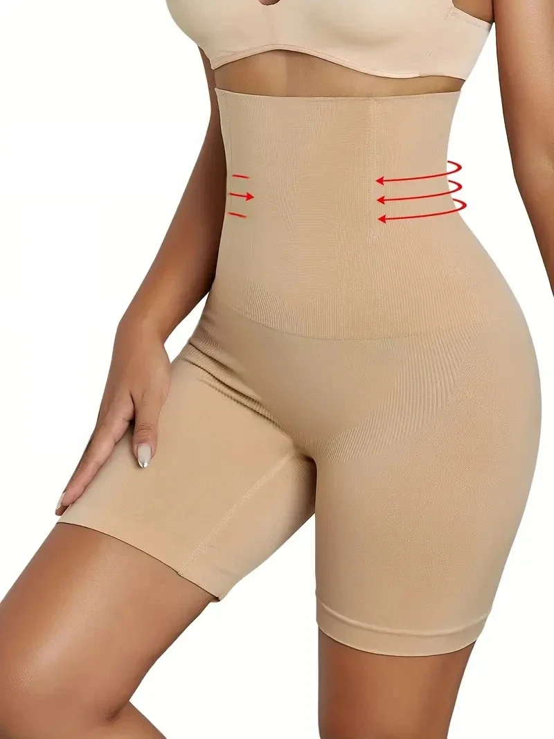 Culotte Boyshort façonnant taille haute, short Slim pour contrôle du ventre et levage des fesses, sous-vêtements et vêtements modelants pour femmes