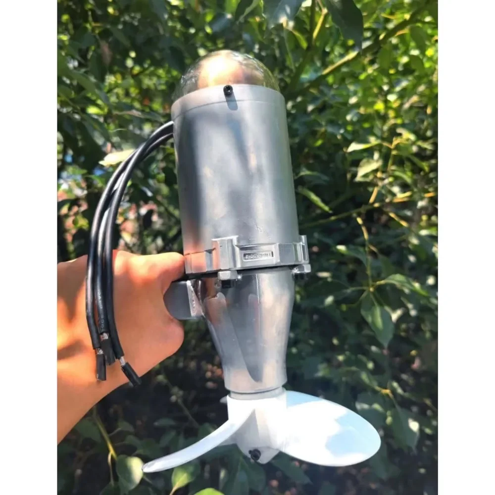 1800W 12/24V/48V/60V Borstelloze Onderwaterpropeller Borstelloze Onderwaterpropeller Enkele Motor Onderwaterpropeller - afbeelding 2