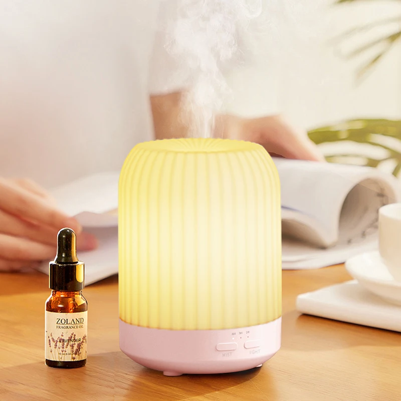 250ML Air Humidifier USB For Home Office Car Aroma Diffuser Essential Oils With Colorful Light Mini Ultrasonic Humidifier