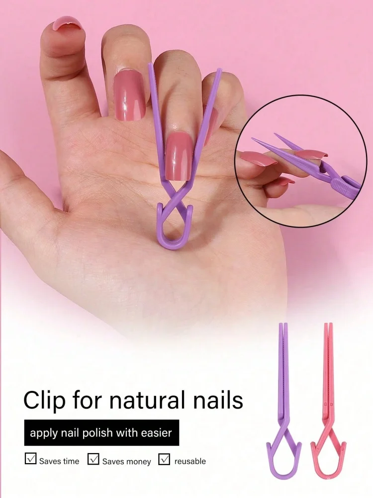 10/20 Stück Nagelklammern, Formgebende Klammern, Farbschutz-Clips in verschiedenen Farben, Nagellack-Schutzklammern zur Verhinderung von Farbverlauf, Nagelwerkzeuge
