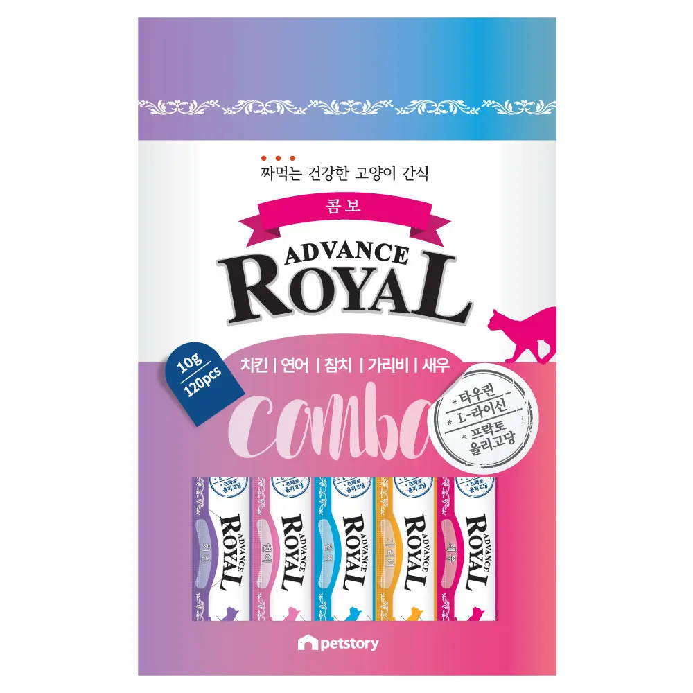 Advance Royal stick 10G x 120p combo cat snack Chur