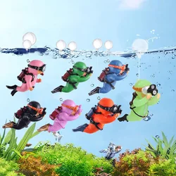 Aquarium Accessories Miniature Diver Ornaments Fish Tank Decoration Aquarium Decor Floating Landscaping Accessories for Aquarium