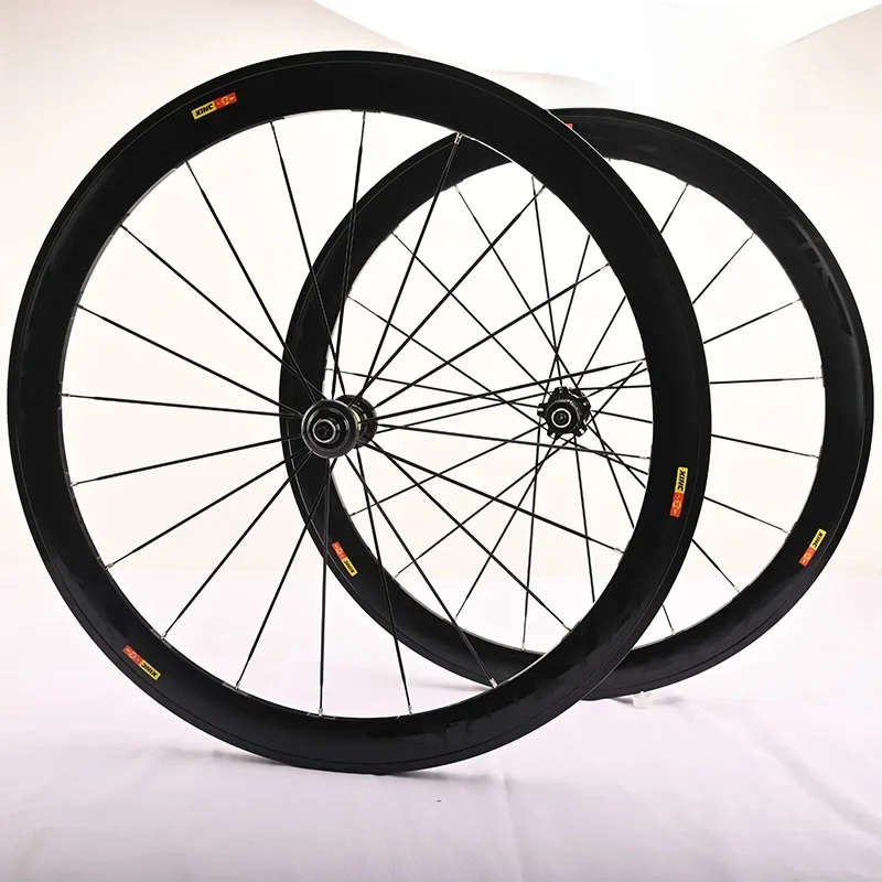 AliExpress Road Bike Wheels Superlight 700 C 40/50mm Aluminum Alloy Clincher Rim Thru Axle Center Lock Disc Brake Elite Bicycle Wheelset