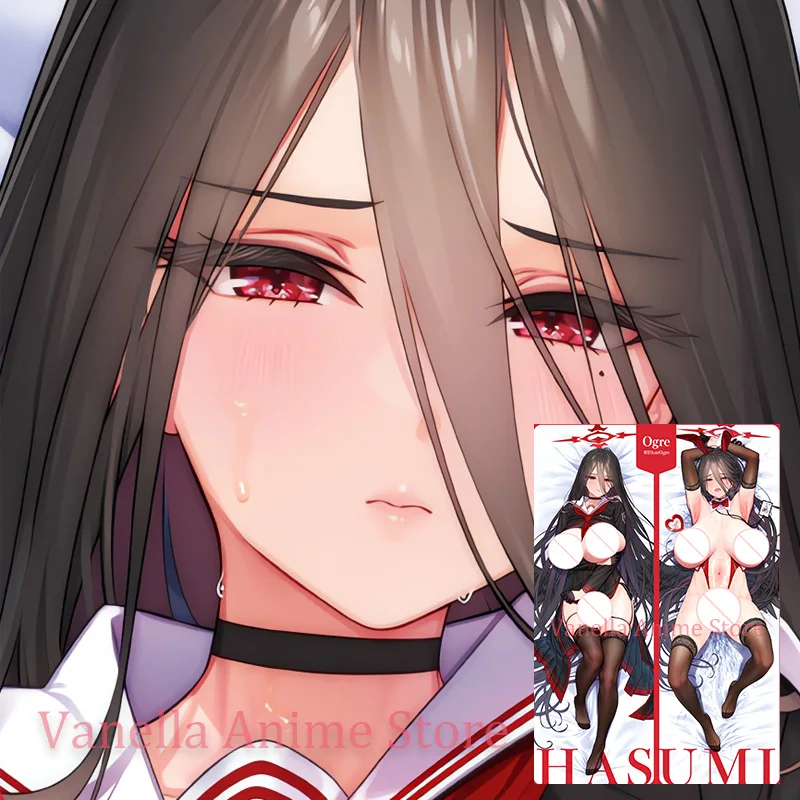 

Dakimakura Hanekawa Hasumi Blue Archive аниме двухсторонний принт наволочка для тела наволочка в натуральную величину подарки