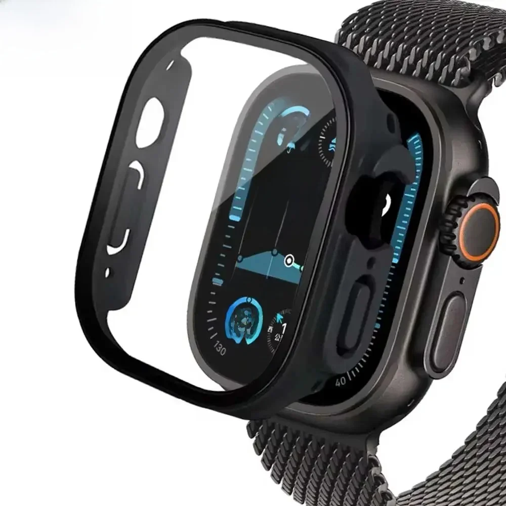 Verre et étui pour Apple Watch Ultra 2, boîtier Smartwatch 49mm, pare-chocs PC + protecteur d'écran, coque Guatemala, série iWatch, accessoires de bande
