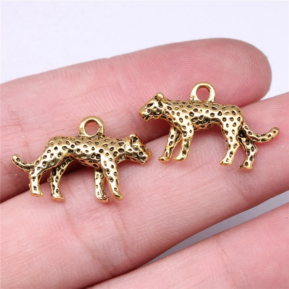 Biżuteria i akcesoria Leopard Charms Akcesoria ręcznie robione 5szt — zdjęcie 2