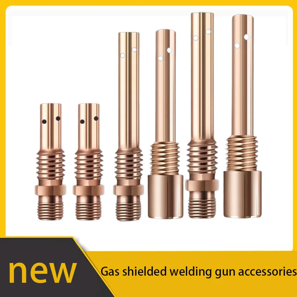 Gas shielded welding gun accessories connecting rod Panasonic 200A350A connecting rod copper tip 500A conductive tip