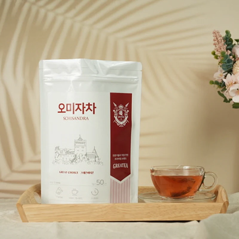 Greatea 그래이티 국산 문경 오미자 차 50티백
