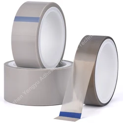 PTFE Tape, Single Side Silicone Adhesive PTFE Film Tape Sheets, Heat Resistant Film Tape