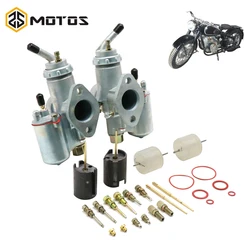 ZS MOTOS Ural K750 Motorcycle Carburetor For BMW R50 R60/2 R69S R12 K750 R1 R71 M72 Retro 750CC Motor Carburetor And Repair Kit