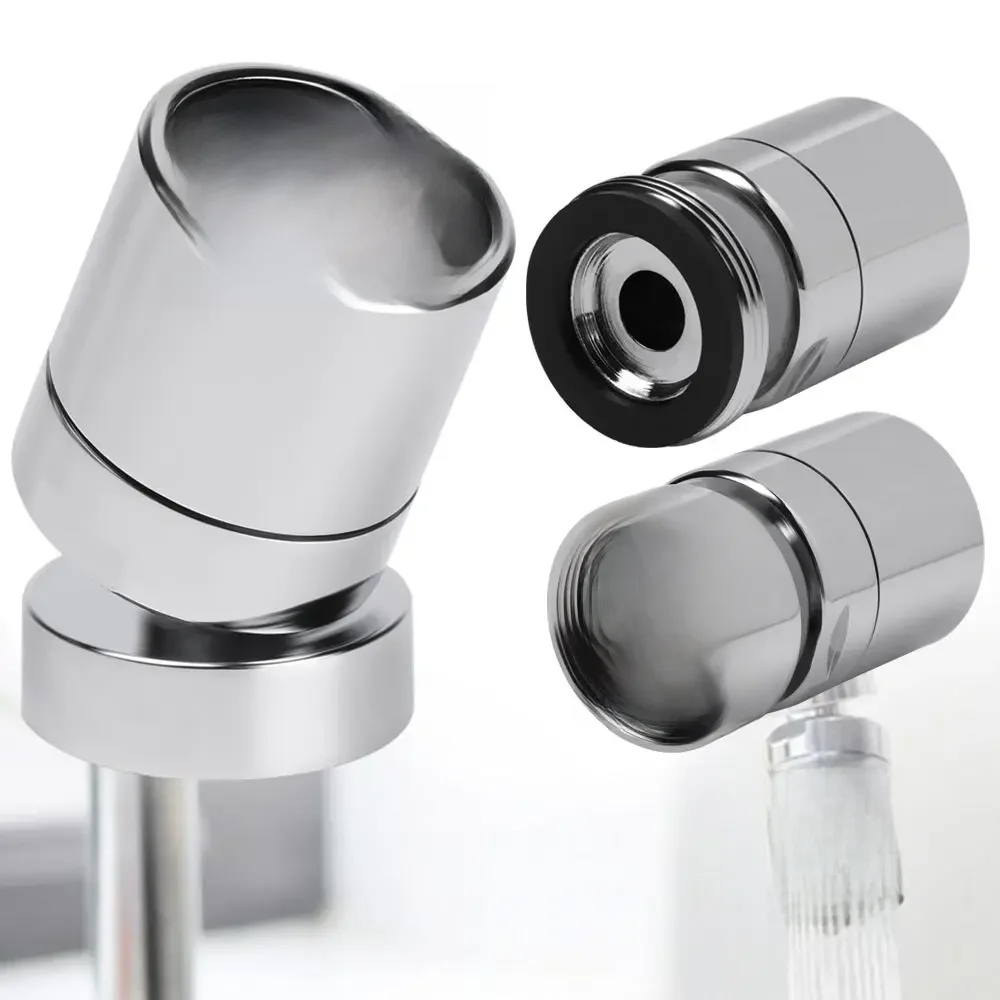 A/B styl 360 stopni Aerator obrotowy dotknij elastyczny opryskiwacz kran oszczędzający wodę dysza bateria zlewozmywakowa łazienka kuchnia oprawa Hot — zdjęcie 2