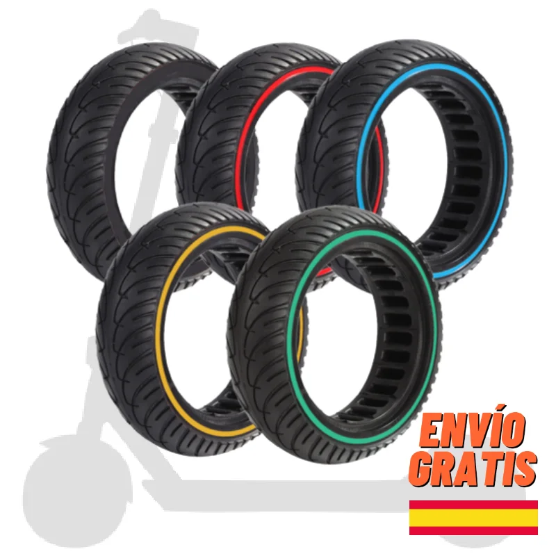 ✅Ruedas Macizas Xiaomi Ultraligera Patinete Eléctrico M365 Anti Pinchazo Rígidas Premium Para Pro 2 / 1S / Essential / Mi 3 / Cecotec Bongo Serie A - Accesorios, Recambios, Piezas Maziza, Macizo Mejorada