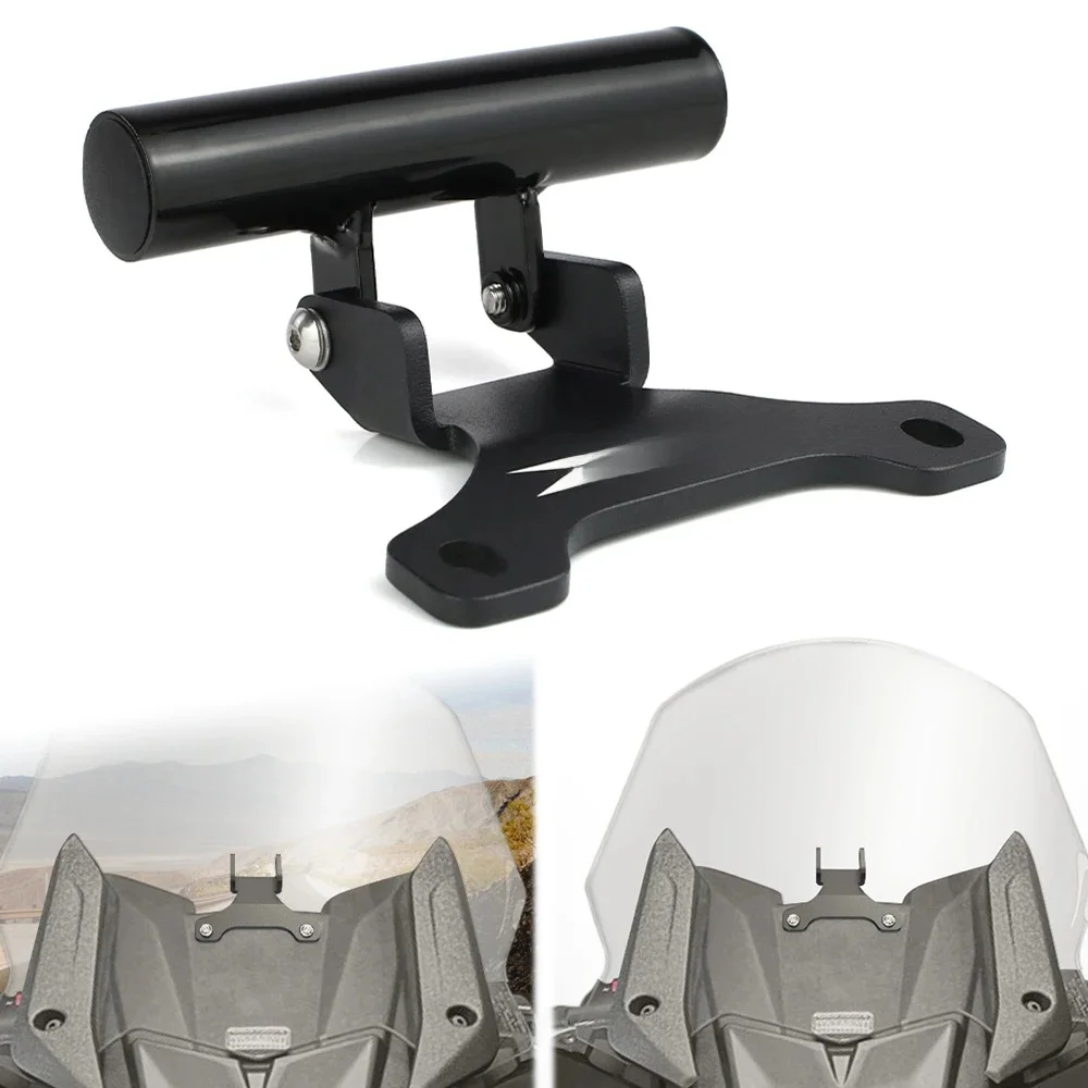 Motocyklowy uchwyt nawigacyjny GPS Uchwyt na płytę telefonu Pasuje do Yamaha TMAX 530 2017 2018 2019 TMAX 560 2020 2021 — 2