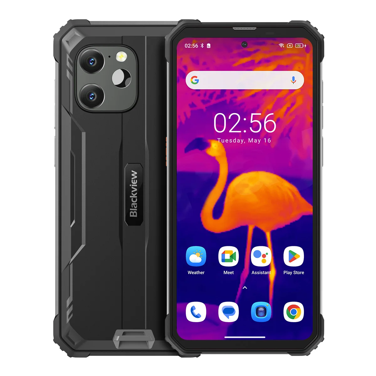 Blackview BV8900 Rugged Smartphone, Android 13 2.4K Display,16GB + 256GB HelioP90 Mobile Phone, Upgrade Thermal By FLIR Phones