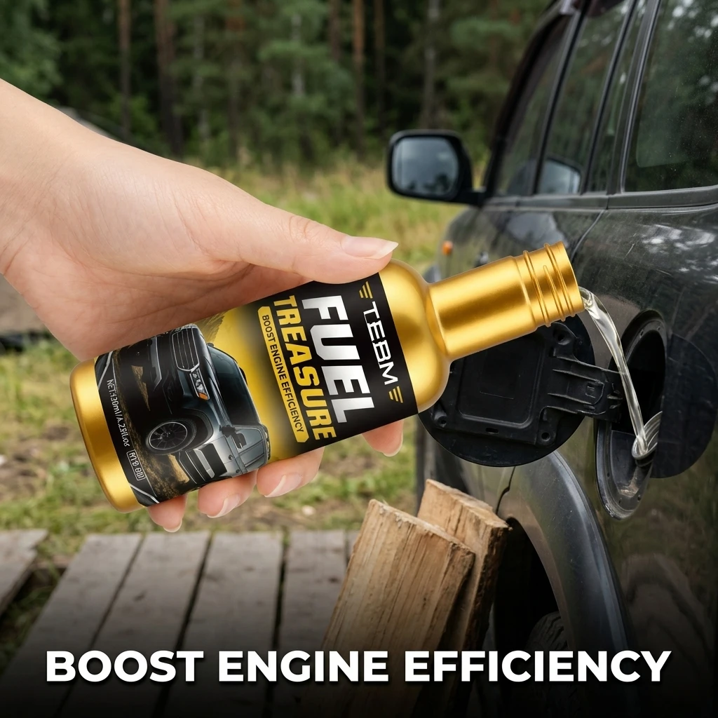 Catalytic Converter Cleaner Engine Carbon Deposit Remover Fuel System Cleaner for Improved MPG and Power Reduces Emissions