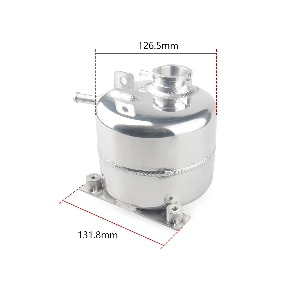 Radiator Aluminum Coolant Expansion Tank For 2002-06 MINI COOPER S R53 R52 1.2L