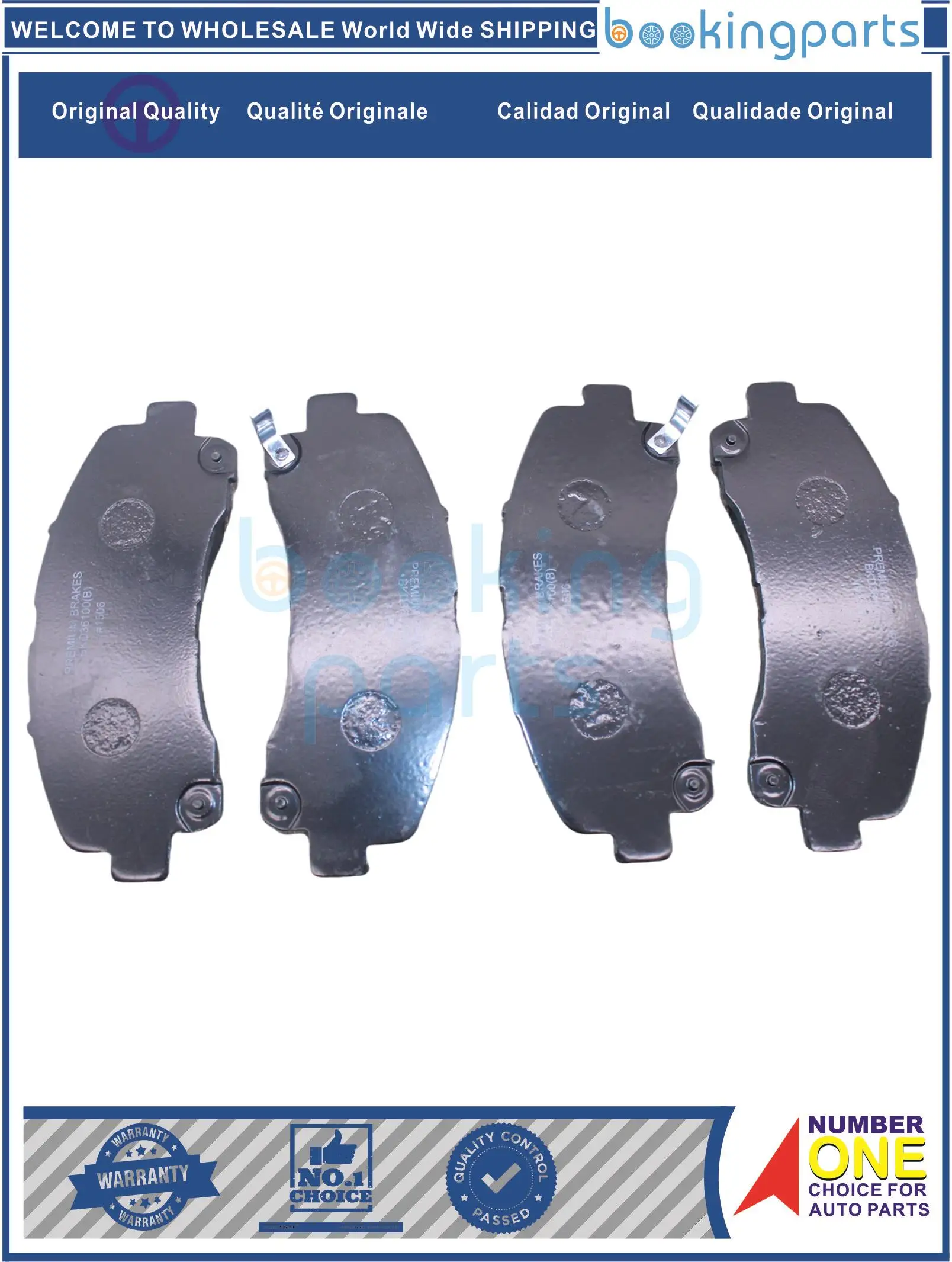 BKD36100(B),8-98297-955-0,8982983840,8979474660, Brake Pad For MAXUS MAXUS T60 2017-,D-MAX 12 -[THAILAND] 4JK-1E5