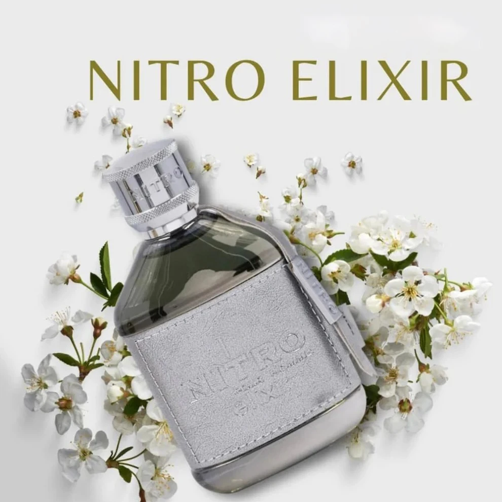 Dumont Nitro Elixir 3.4 Fl Oz Extrait De Parfum for Men – Bold Elegant Sensual Fragrance – Premium Long Lasting Scent