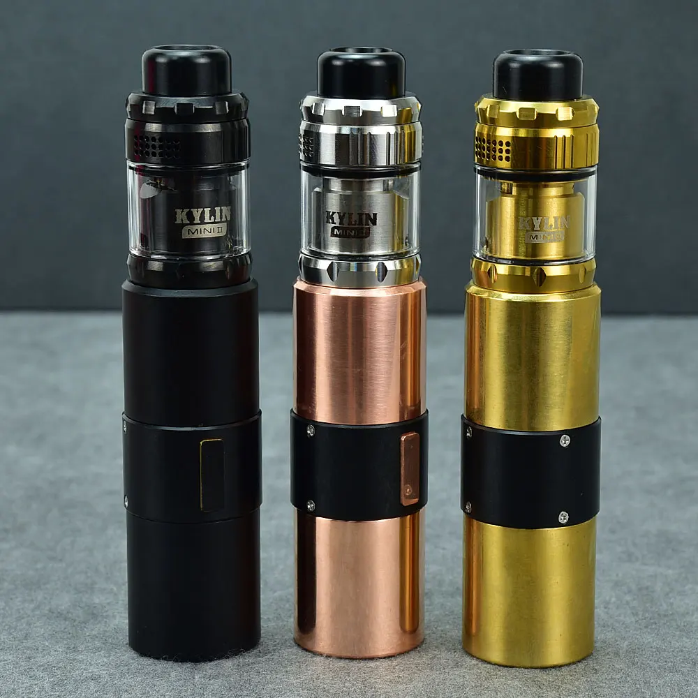 

Kylin Mini V2 RTA with Bestia mod Furia Mechanical mod slam piece mod Vaporizer 27mm vape fit 21700/20700/18650 brass material