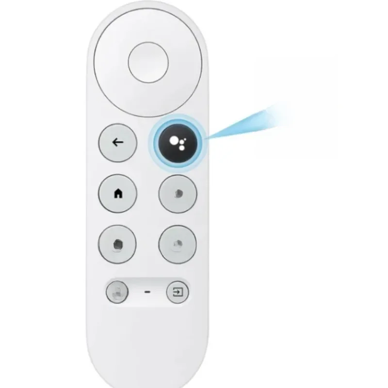 Controle remoto por voz de substituição, compatível com o Google Chromecast, 4K Snow, Smart TV,