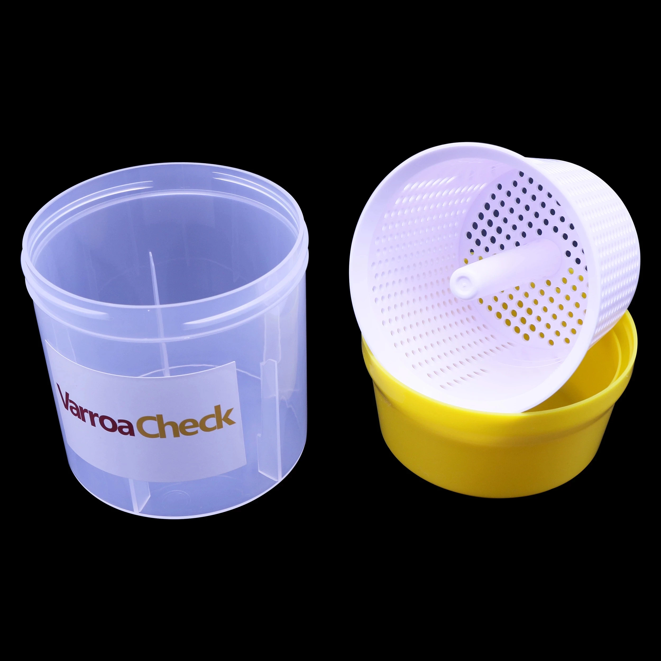 1Pc Apiculture Varroa Mite Monitoring Check Bottle Mite Detection Boxs Beekeeper Beekeeping Specialized Mite Removal Tool