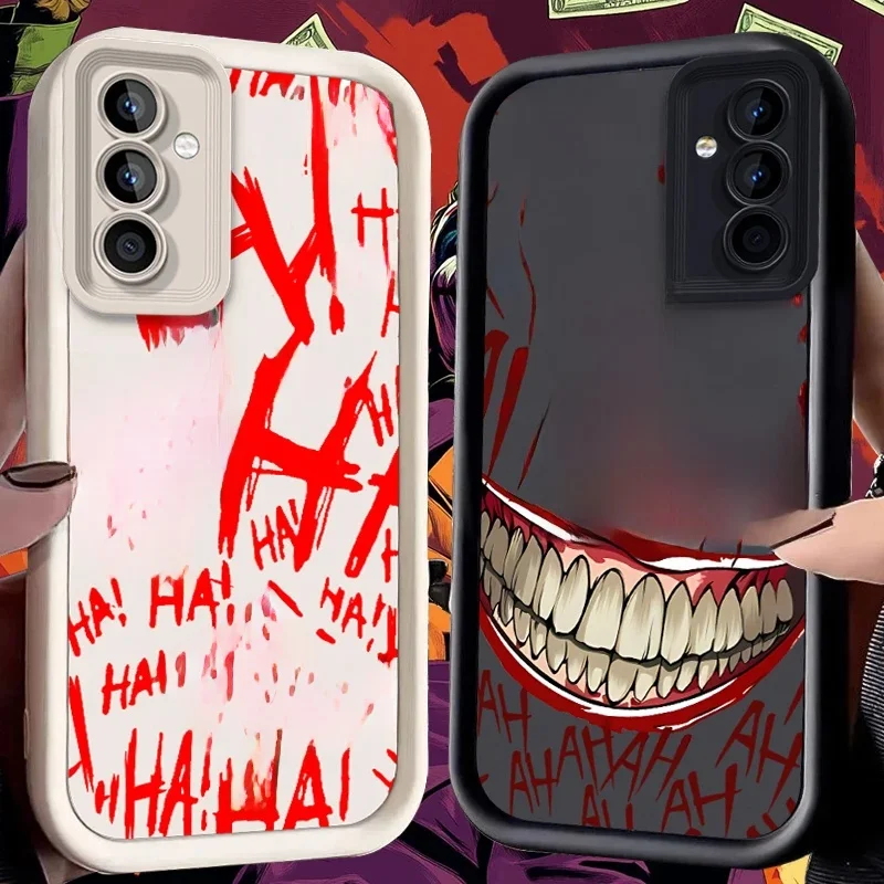 J-Joker Coque pour Samsung Galaxy S25 Ultra Plus S24 S23 S22 S21 S20 FE A73 A72 A71 A56 A55 A54 5G A52 A52S A51 4G Coque arrière souple