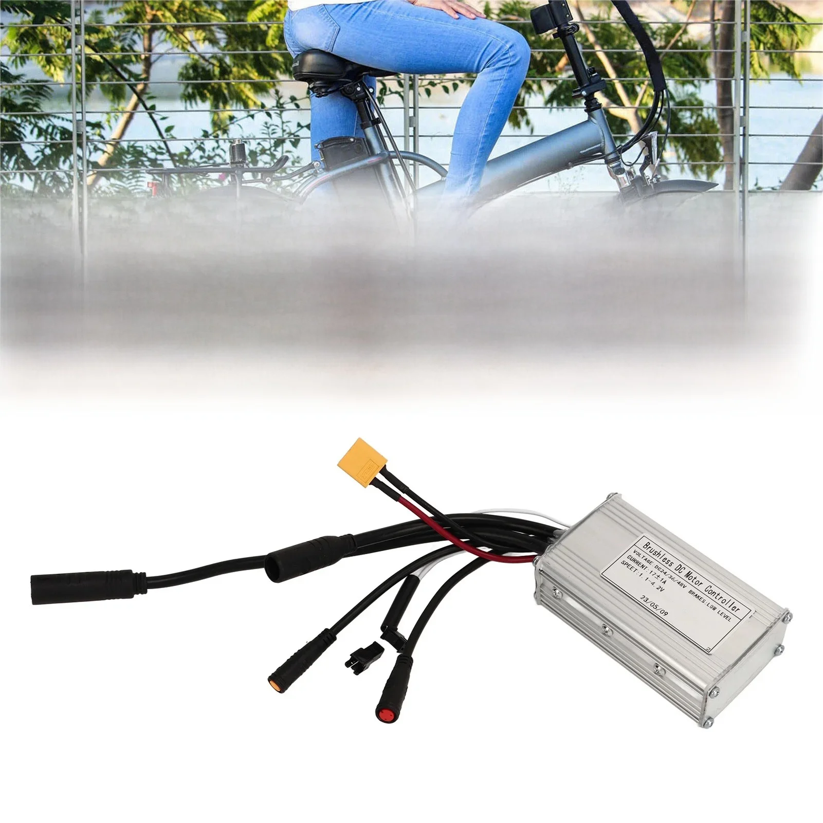 AliExpress Qiilu Brushless Motor Controller 24V 36V 48V 17A Bike Mode Controller  Shell Safety for Electric Bike Conversion