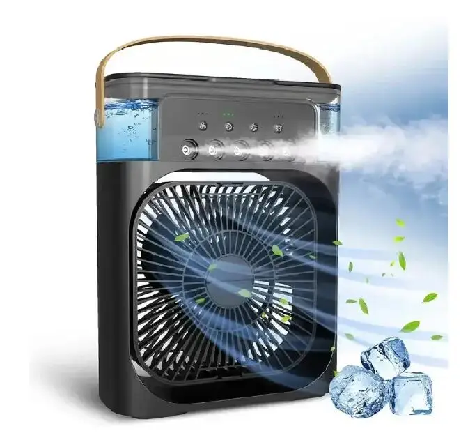 . Mini Air Conditioning Air Conditioning with RGB Fan and Portable Humidifier