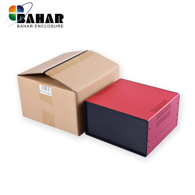 Bahar Enclosure Iron Case Wire Connection Box Metal Instrument Case Project Housing For Electronics Battery Box BDA40008-W275