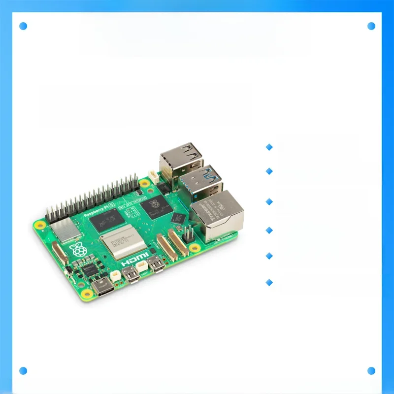 Oficjalny oryginalny Raspberry Pi 5 Cortex-A76 Linux 4 GB 8 GB płytka ramienia Python programma PCIe Gigabit Ethernet USB3.0 — zdjęcie produktu 7