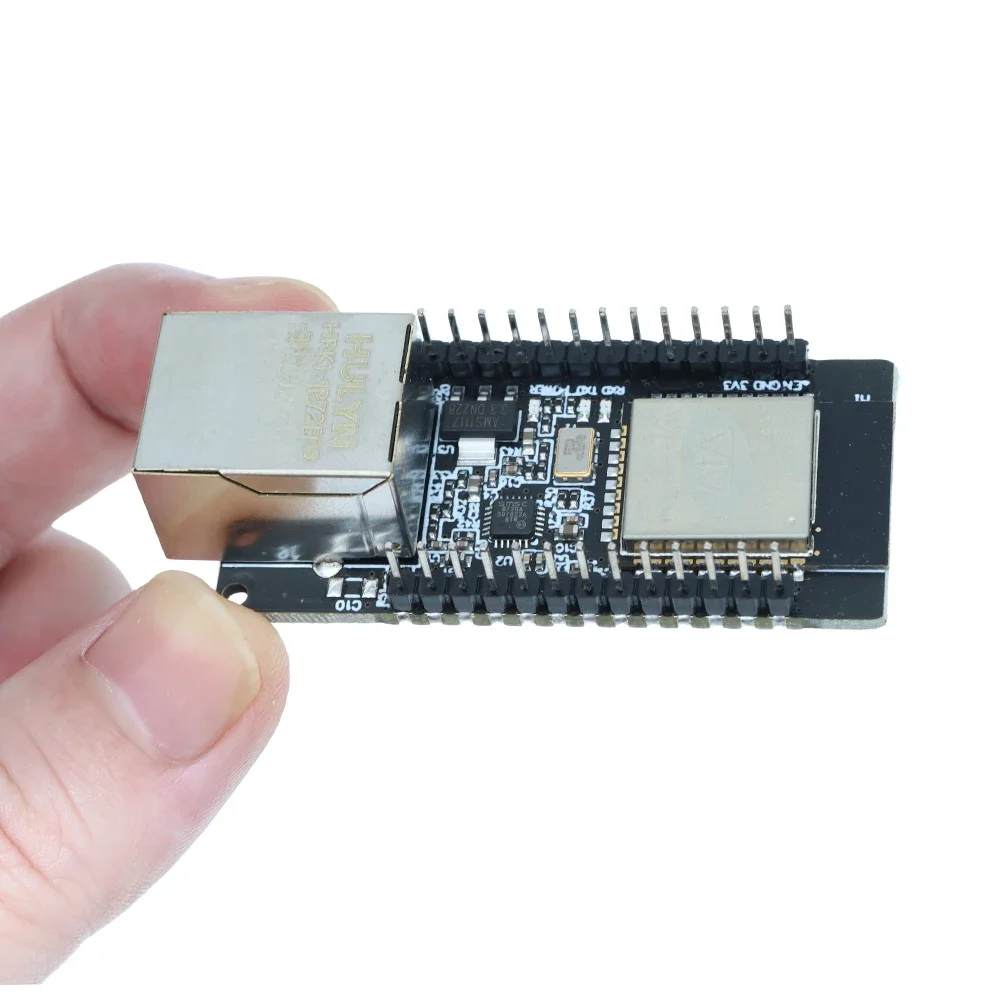 WT32-ETH01 Ingebouwde seriële poort Netwerk Ethernet Bluetooth-compatibel WIFI Combo Gateway MCU ESP32 Draadloze modulekaart - afbeelding 2