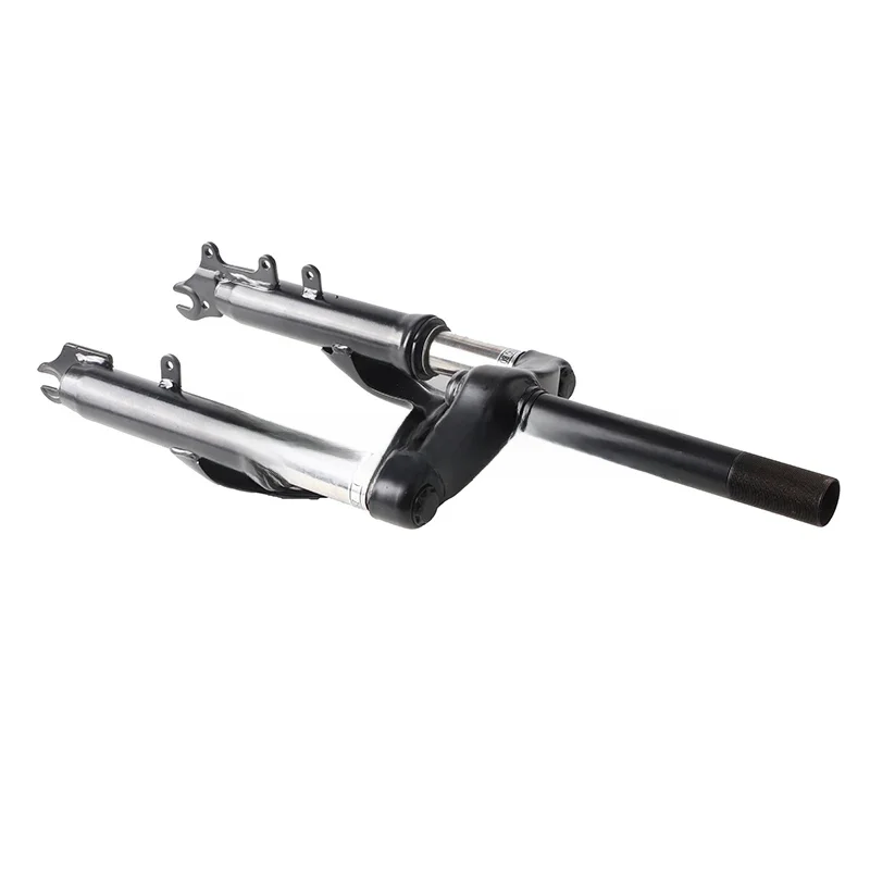 AliExpress spz 14 inch Front Suspension Fork For Brake Disc Alloy Steel Holder motorcycle MTB Bicycle Electric Scooter Front Tube Shock