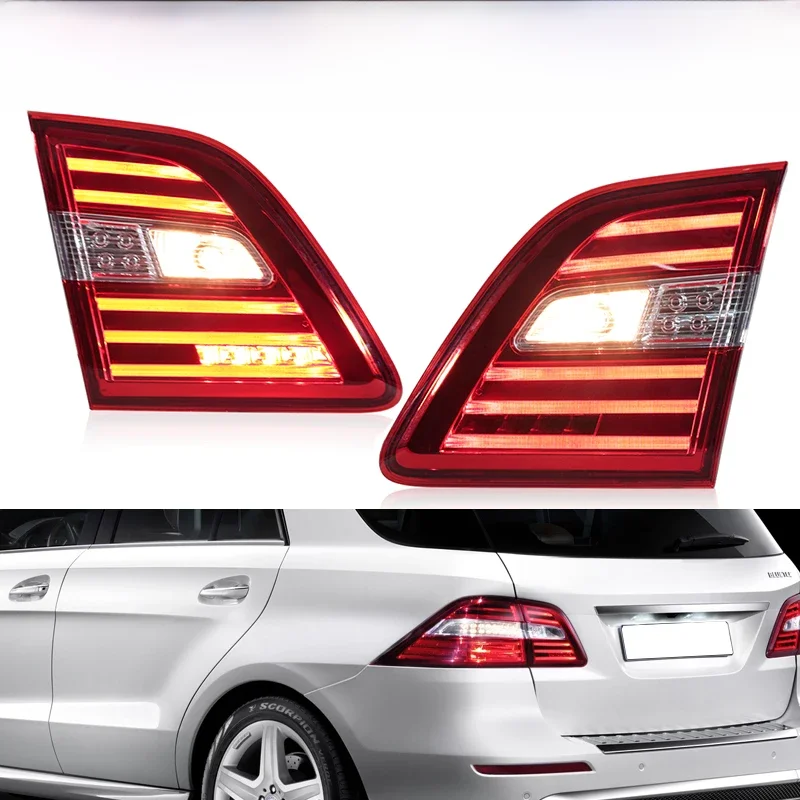 Wewnętrzne światło tylne LED do samochodu Mercedes-Benz W166 Tylne światło LED do ML300 ML350 ML400 2012 2013 2014 2015 Stylizacja samochodu — zdjęcie 2