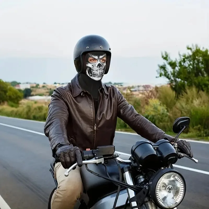 Skeleton Skull Balaclava Ghost Death Mask Headwear Motorcycle Cycling Skiing Snowboarding Cosplay Costume Halloween Party