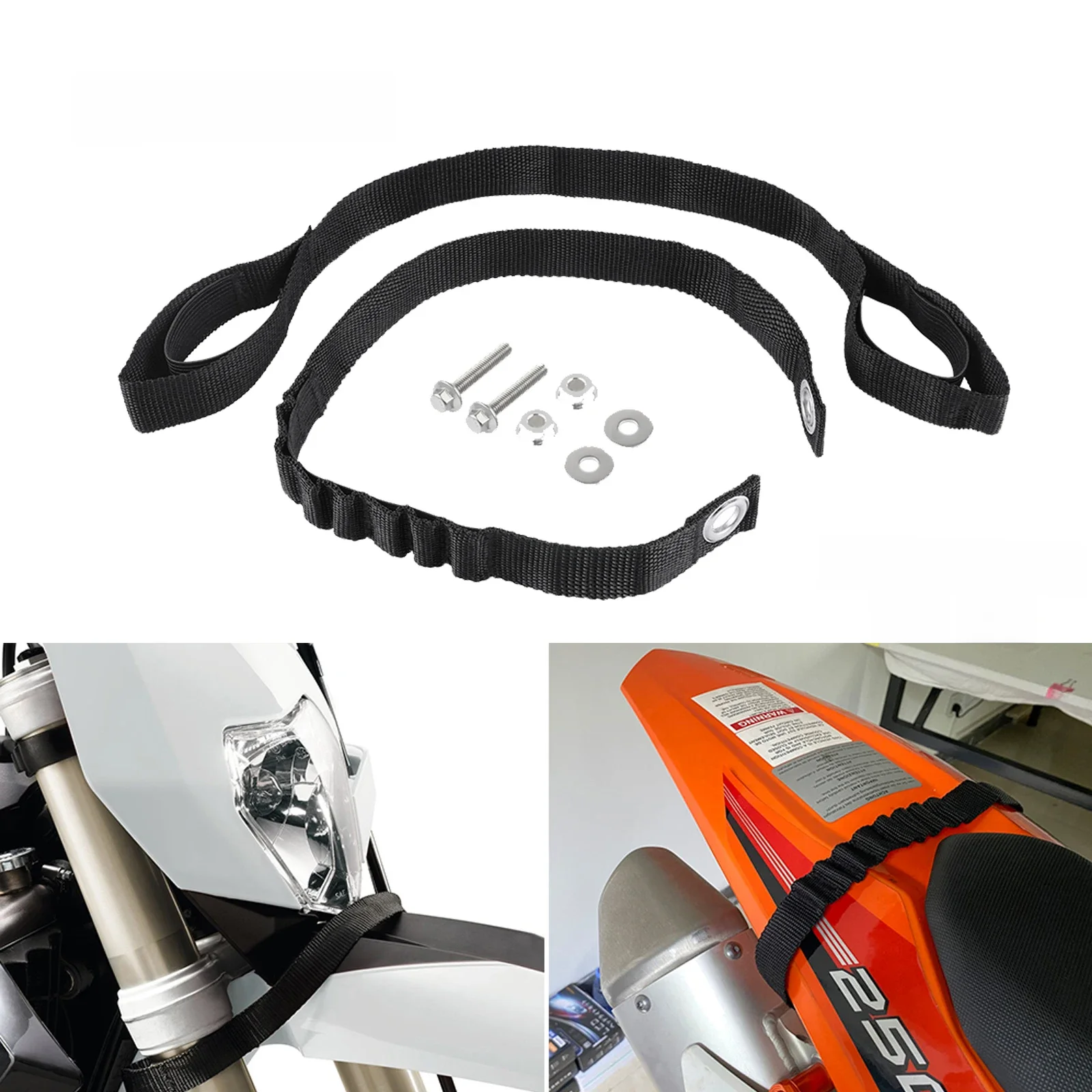 Nicecnc para gasgas ec300 ec250 ec ex mc 125 250 300 350 450 2021-2023 frente traseira fender puxar