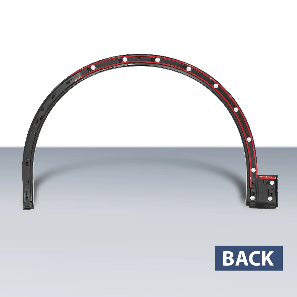 ขอบบังโคลนล้อหน้าขวา สำหรับรถยนต์ออดี้ Q5 รุ่นปี 2018-2020 รุ่น Base รหัสอะไหล่ Au8853718Base 80A853718Egru วัสดุ PP ลายเท็กซ์เจอร์