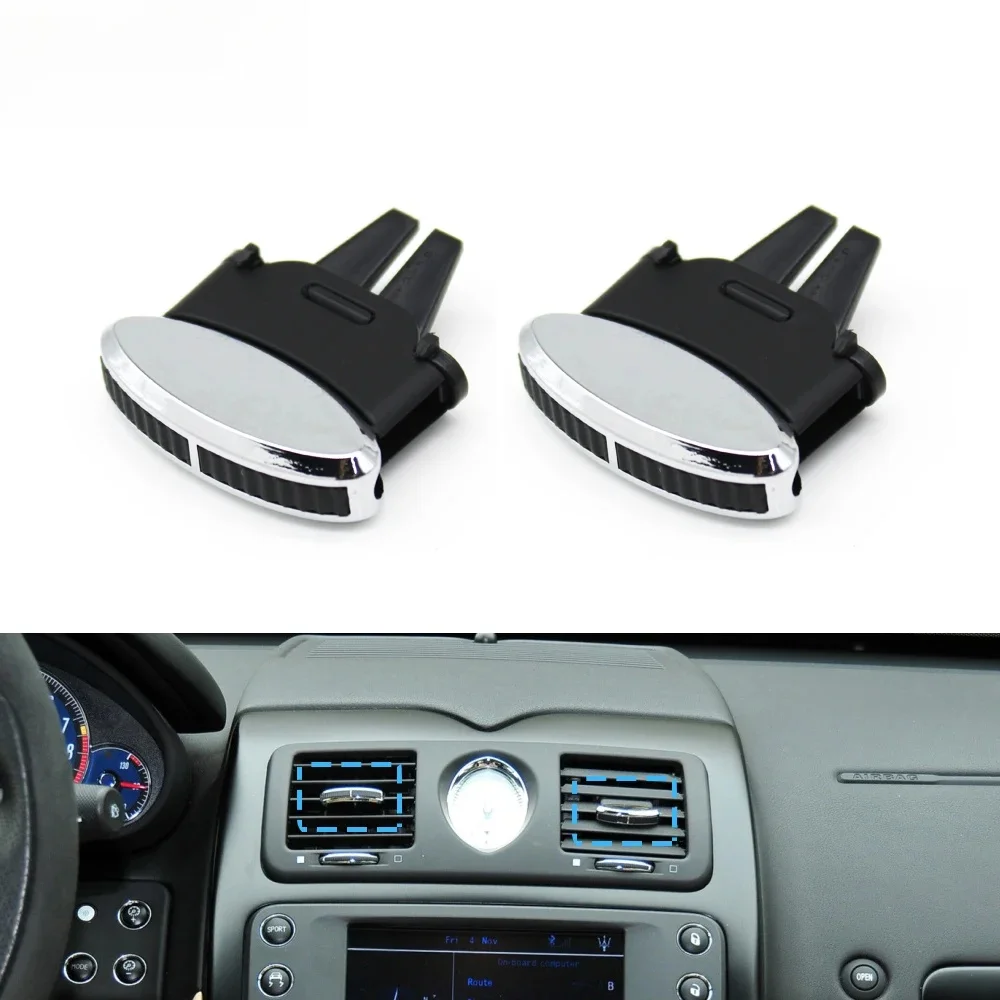 Kit de réparation de Clip de calandre de ventilation avant et arrière de voiture, 1/2/4/6 pièces, pour Maserati Quattroporte GranCabrio GranTurismo