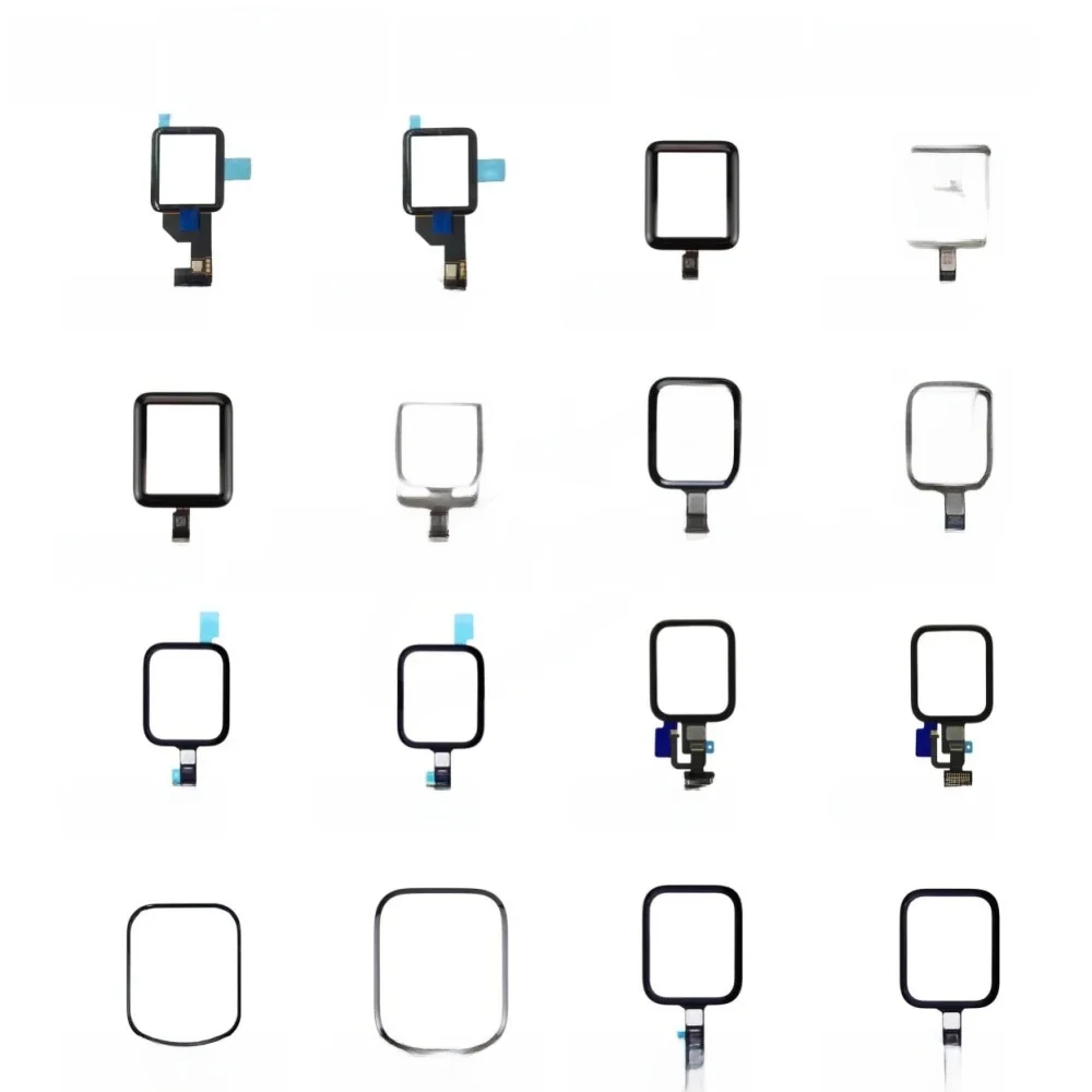 Nowy szklany panel obiektywu z ekranem dotykowym do Apple Watch Series SE 1 2 3 4 5 6 7 38 mm 42 mm 40 mm 44 mm Części do ekranów dotykowych — zdjęcie 2