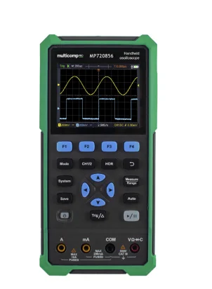 MULTICOMP PRO MP720856 Oscilloscope, 2 Channel, 100 MHz, 500 MSPS