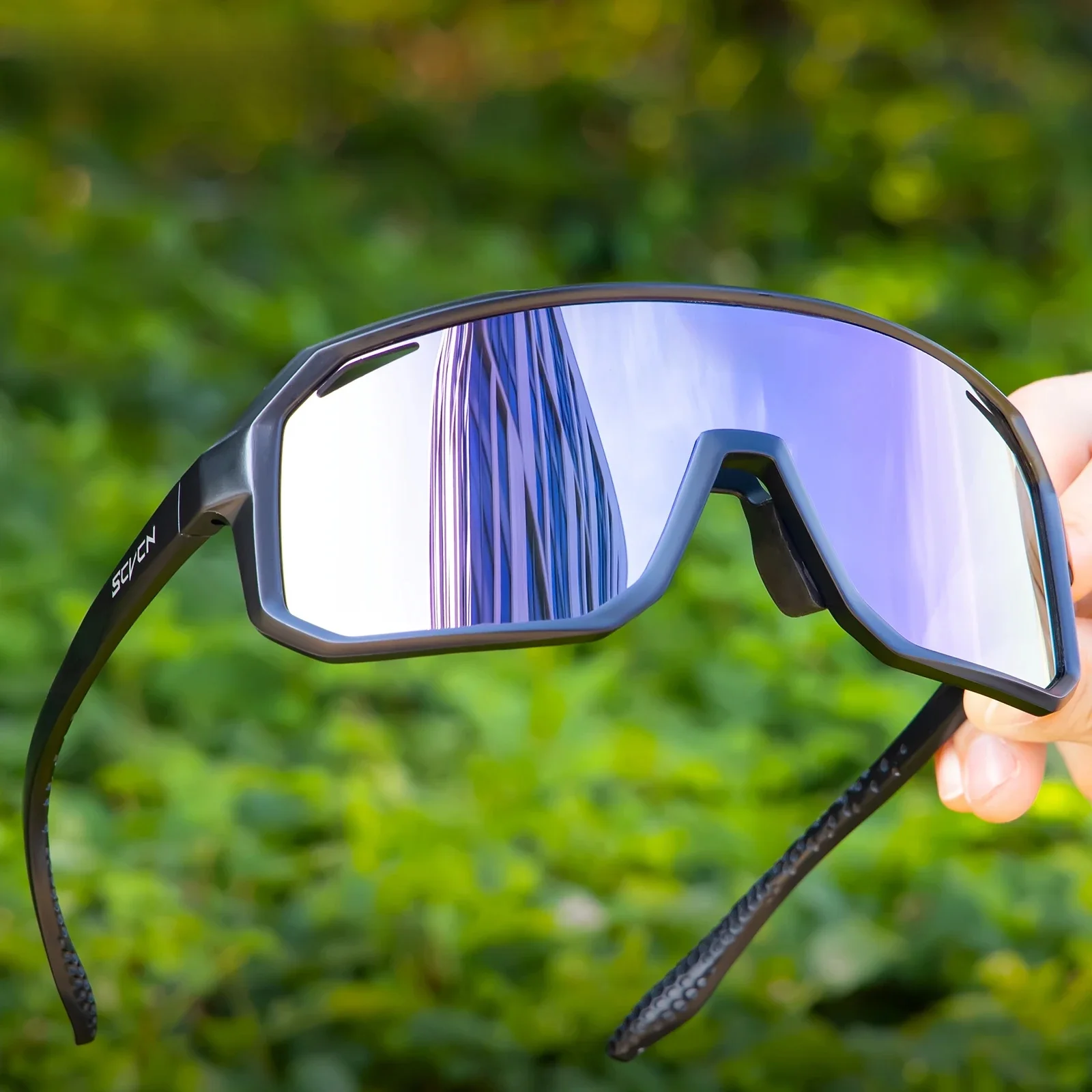 AliExpress SCVCN Mountaineering Glasses Cycling Glasses Fashion Sunglasses for Men MTB Bike Bicycle Eyewear Sports UV400 Hunting Driving